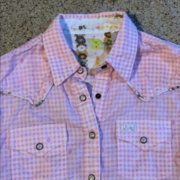 Twenty X Other - Twenty X- girls size 10 western shirt- pink EUC